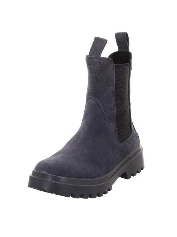 Superfit Abby Chelsea Boots, Grey/Black 2000, 28 EU