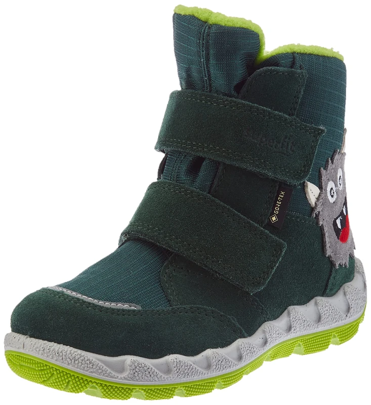 Superfit Icebird Snow Boot, Green Light Green 7000, 4.5 UK Child