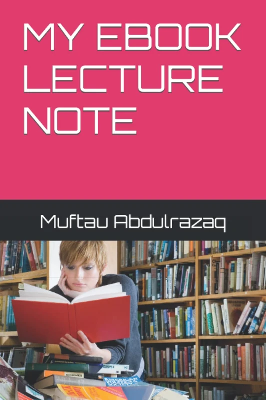 MY EBOOK LECTURE NOTE