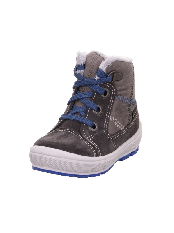Superfit Groovy Snow Boots, Grey/Blue 2000, EU 21