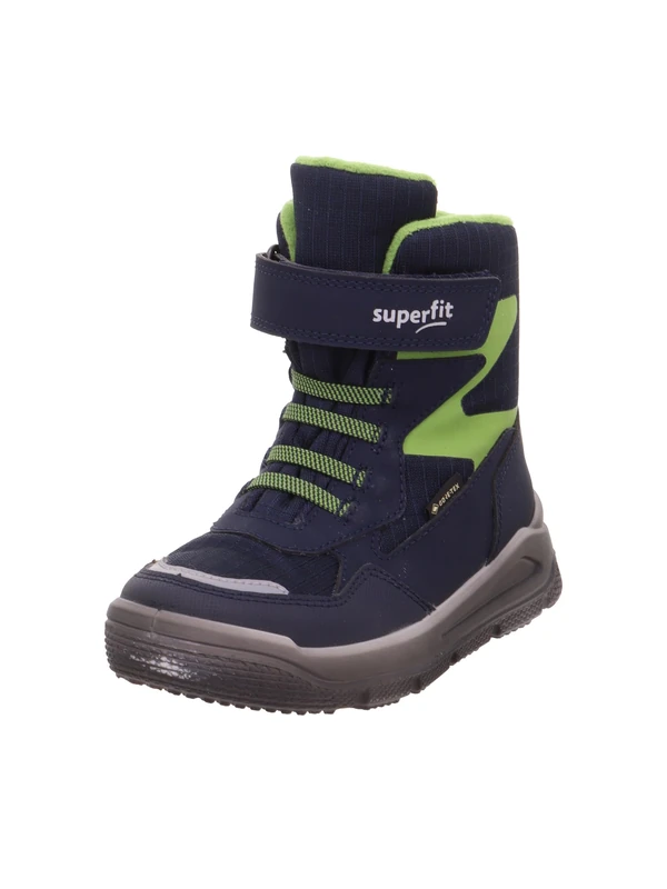 Superfit Mars Snow Boot, Blue Light Green 8000, 8.5 UK Child