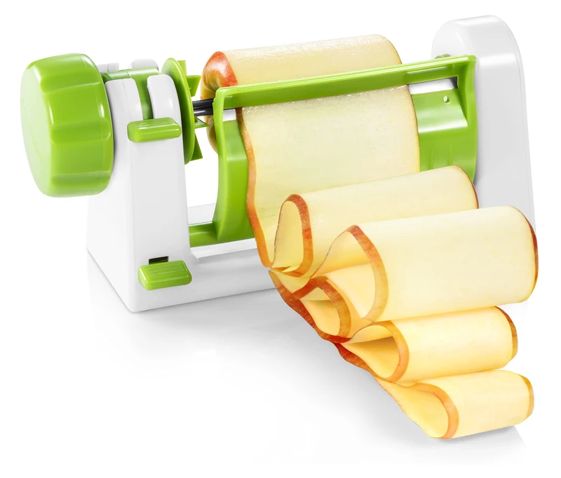 Tescoma Vegetable Slicer with Stainless Steel Blade for Fruit and Vegetable Sheets, Handy Line