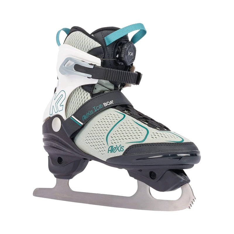 K2 Alexis Ice Boa FB 25G0910.1.1.075 Women's Ice Skates Grey/Blue