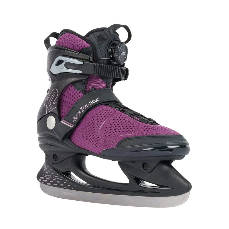 K2 Alexis Ice Boa Womens Ice Skates 2022 - Purple / 9.0