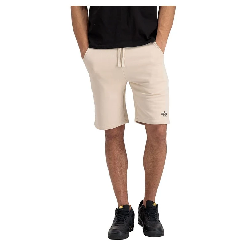 Alpha Industries Basic SL Short for Men, Jet Stream White, 3XL