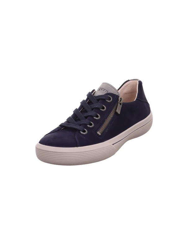 Legero Fresh Lightly Lined Women's Trainers, Tempesta Blue 8320, 7 UK