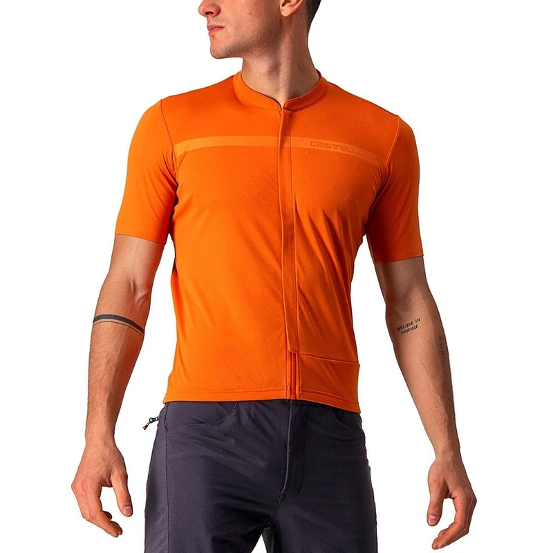 CASTELLI 4522006-318 Unlimited AR JRS Sweatshirt Men's Orange Rust XL