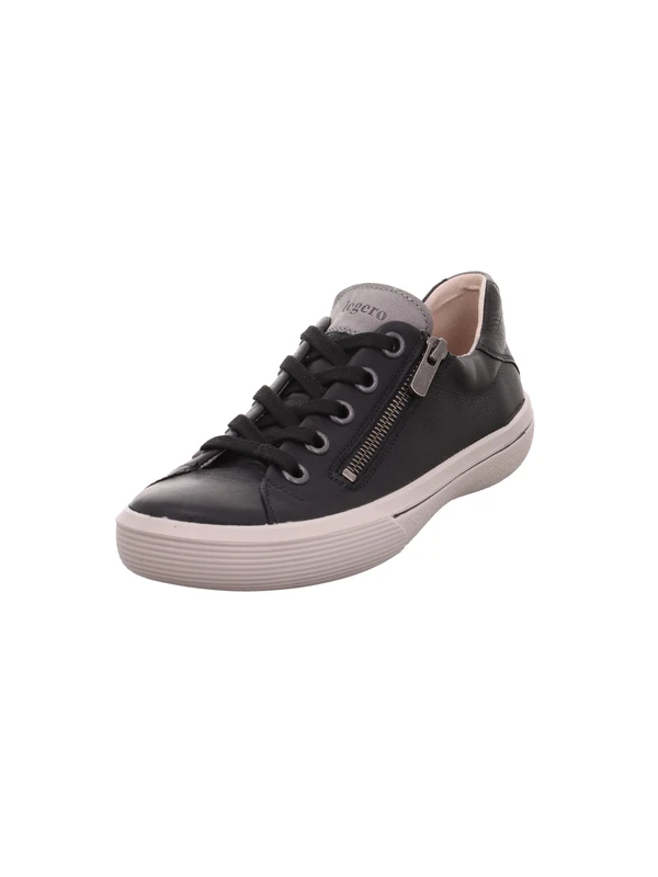 Legero Women's Fresh Sneaker, Black 0120, 4 UK
