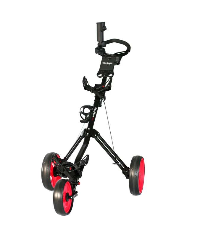 MacGregor Golf Trolley, Stainless Steel, Black, One Size, (MACCART001)