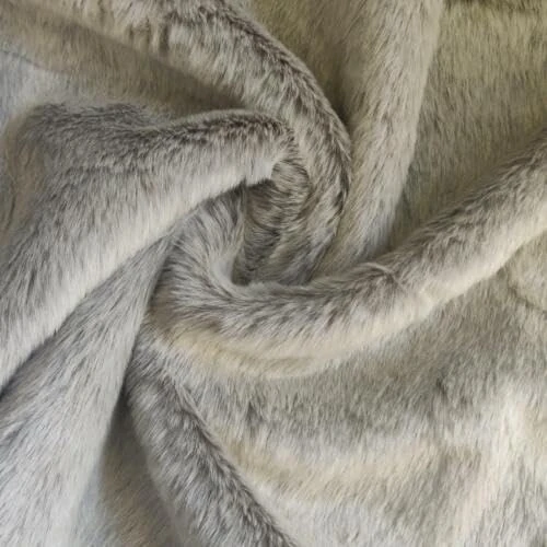 Super Luxury Faux Fur Fabric Material Plush LT Gold Brown, 1Mtr 150cm x 100cm