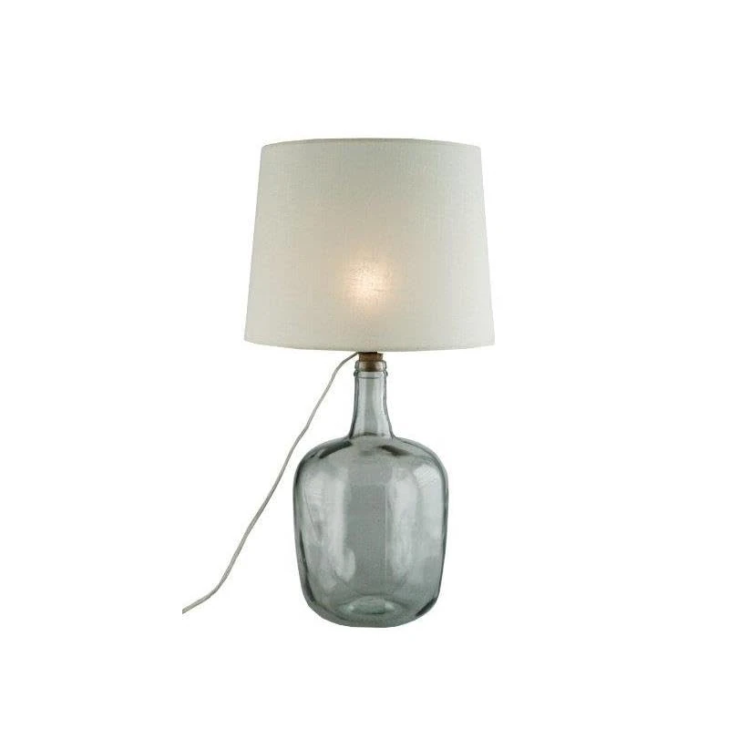 Theluz Lighting Ceiling, Fabric, Glass, Black - Image 1