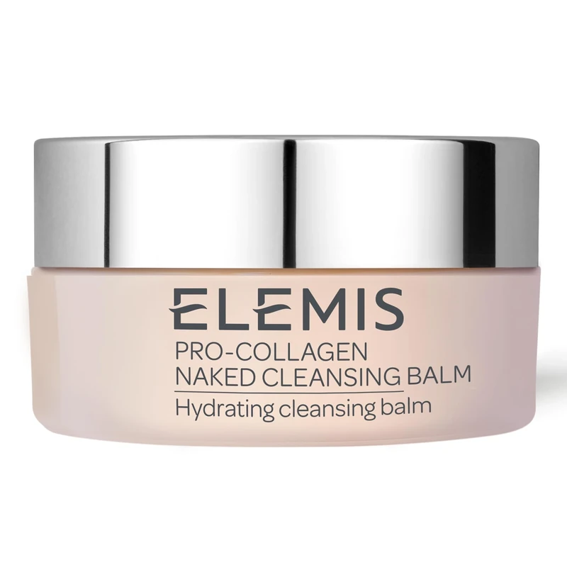 ELEMIS Pro-Collagen Cleansing Balm, 3in1 Melting Facial Cleanser for Deep Cleansing Wash, Infused with 9 Nourishing Essential Oils, Daily Moisturising Makeup Remover for Clean, Glowing Skin