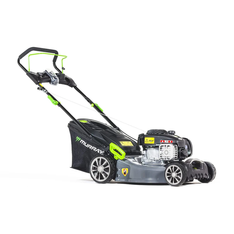Murray EQ2-400 push 2-in-1 18"/46cm petrol lawnmower with easy to start 450E Briggs & Stratton engine