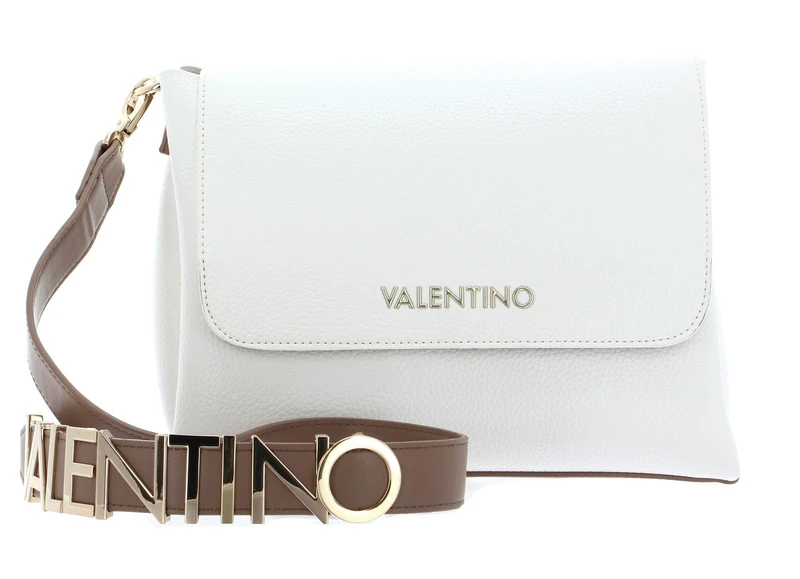 Valentino ALEXIA, Women’s SATCHEL, BIANCO/CUOIO,