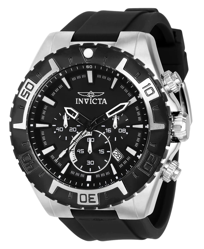 Invicta Aviator Stainless Steel Men's Quartz Watch - 49mm