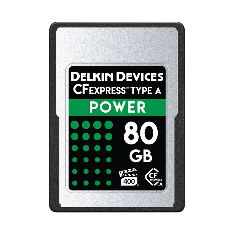 DELKIN Devices 80GB Power CFexpress Type A VPG-400 Memory Card - DCFXAPWR80