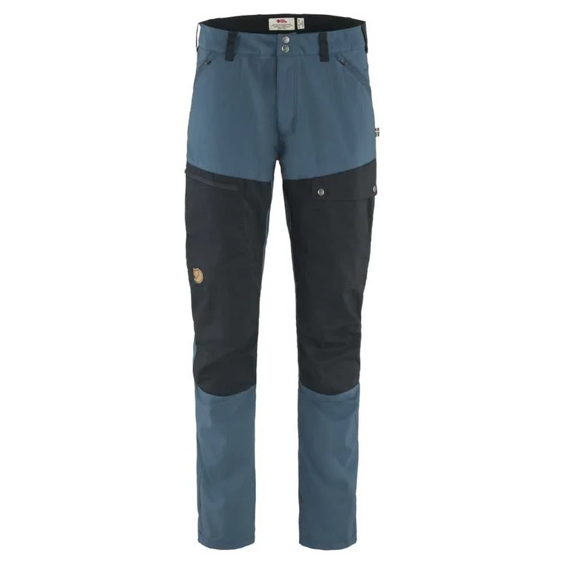 Fjallraven 81152R-534-555 Abisko Midsummer TRS M Reg Pants Men's Indigo Blue-Dark Navy Size 46