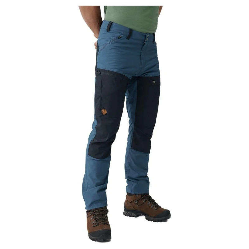 Fjallraven 81152-534-555 Abisko Midsummer TRS M Long Pants Men's Indigo Blue-Dark Navy Size 52