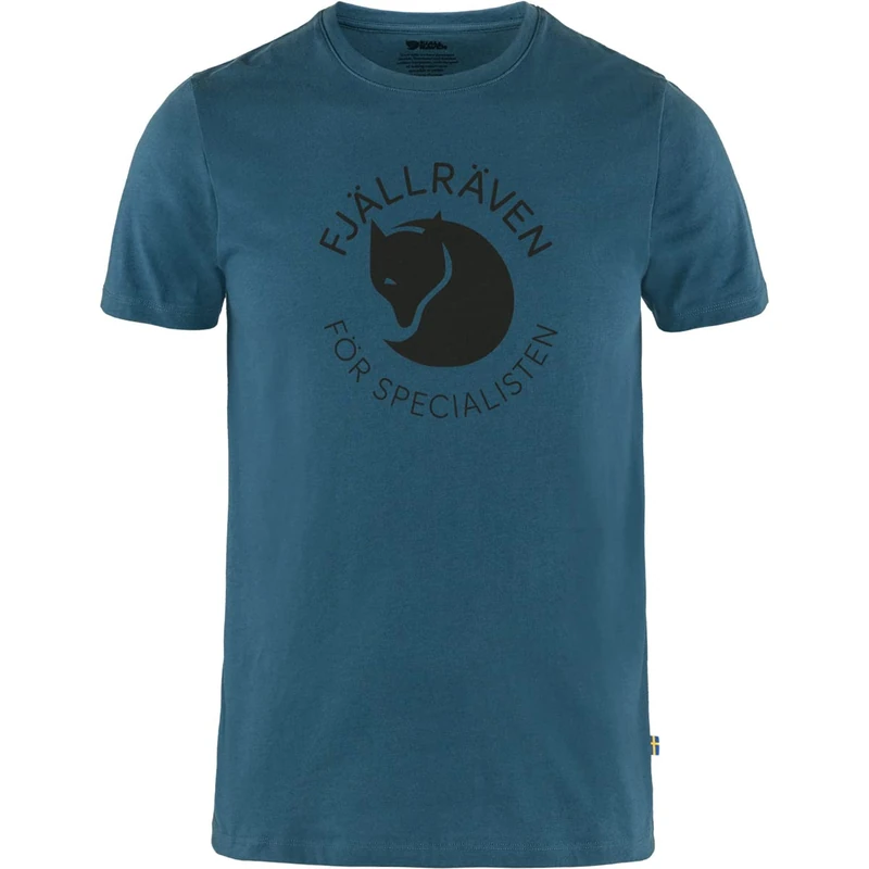 Fjallraven 87052-534 Fjällräven Fox T-Shirt M/Fjällräven Fox T-Shirt M T-Shirt Men's Indigo Blue Size M