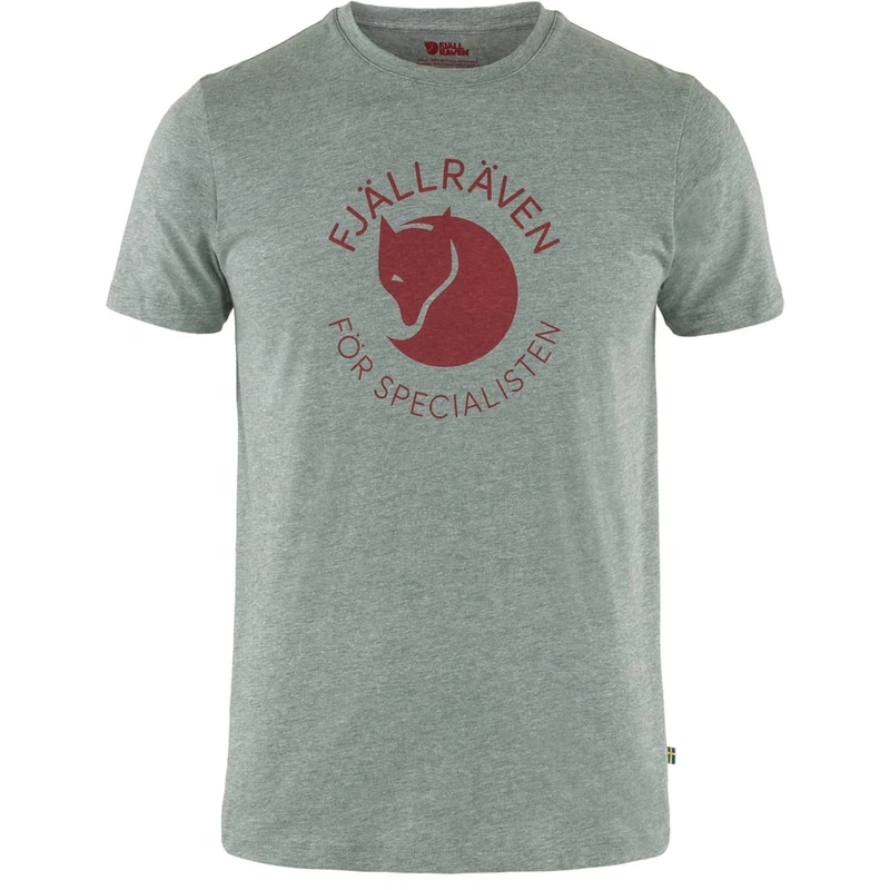 FJALLRAVEN Men's Fjällräven Fox T-Shirt M, Grey Melange, L