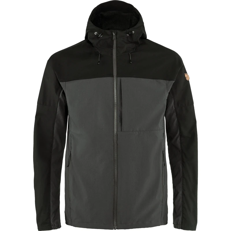 Fjallraven 81151-030-550 Abisko Midsummer Jacket M Jacket Men's Dark Grey-Black Size XXL