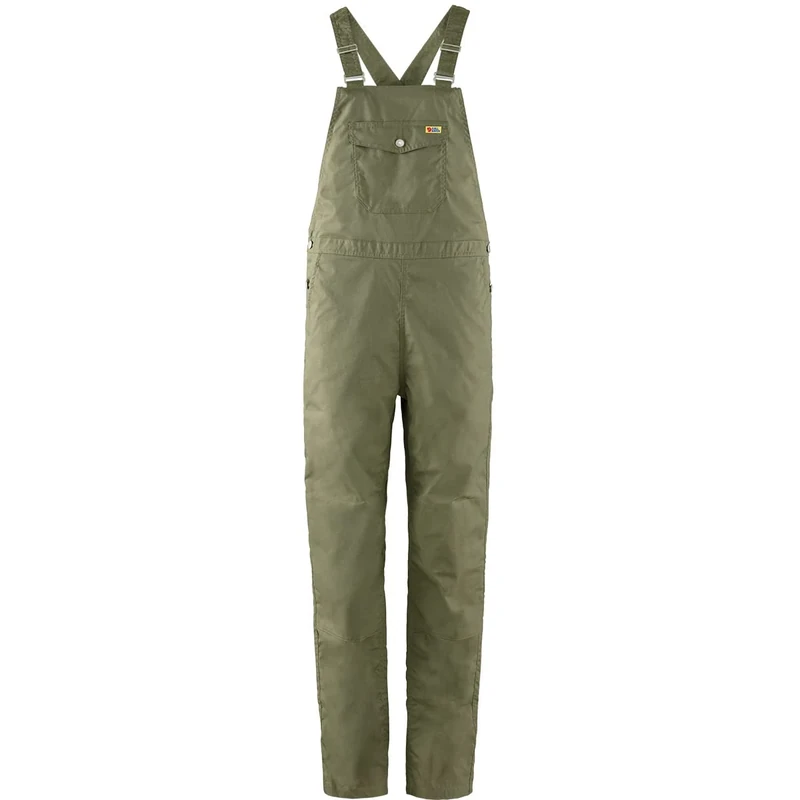Fjallraven 87030-620 Vardag Dungaree Trousers W Pants Women's Green Size S