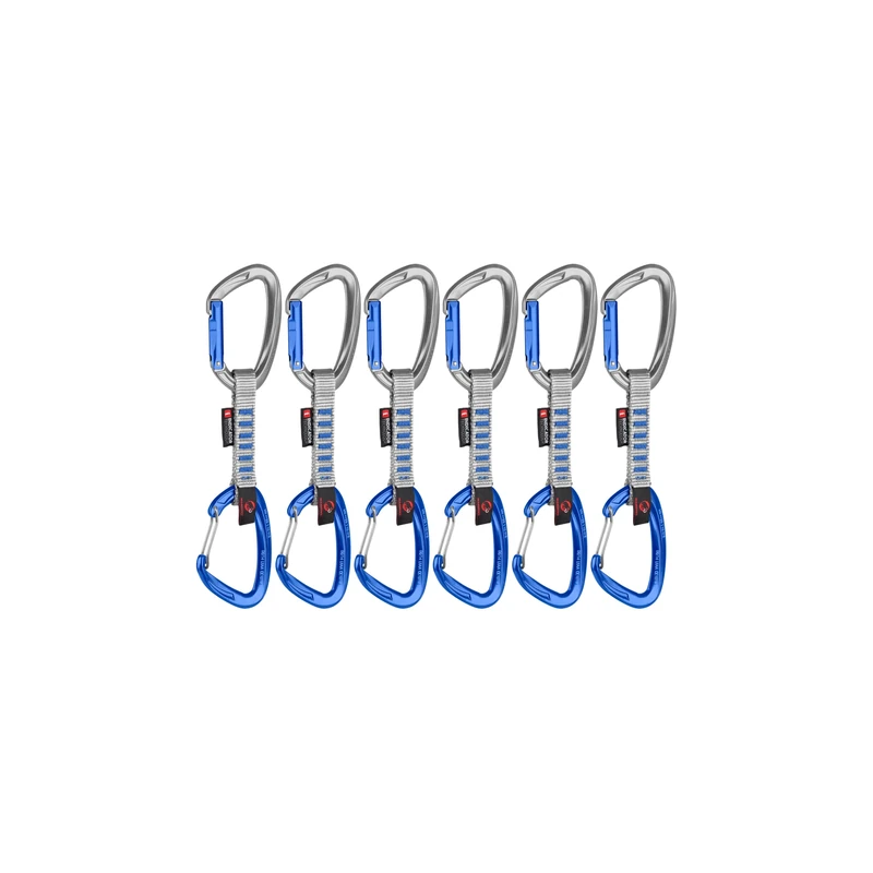 Mammut Crag Keylock Wire 10 cm Indicator 6-Pack Quickdraws 10 cm