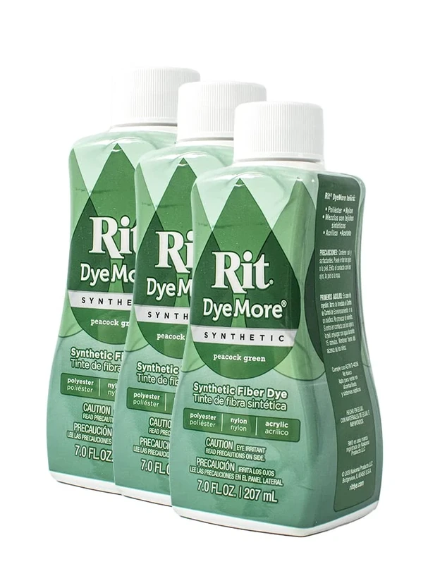 Rit Dye Liquid Synthetic 236ml Peacock Green Pack of 12