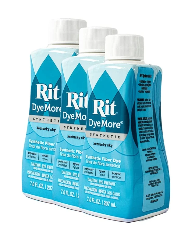 Rit Dye Liquid Synthetic 236ml Kentucky Sky Pack of 12