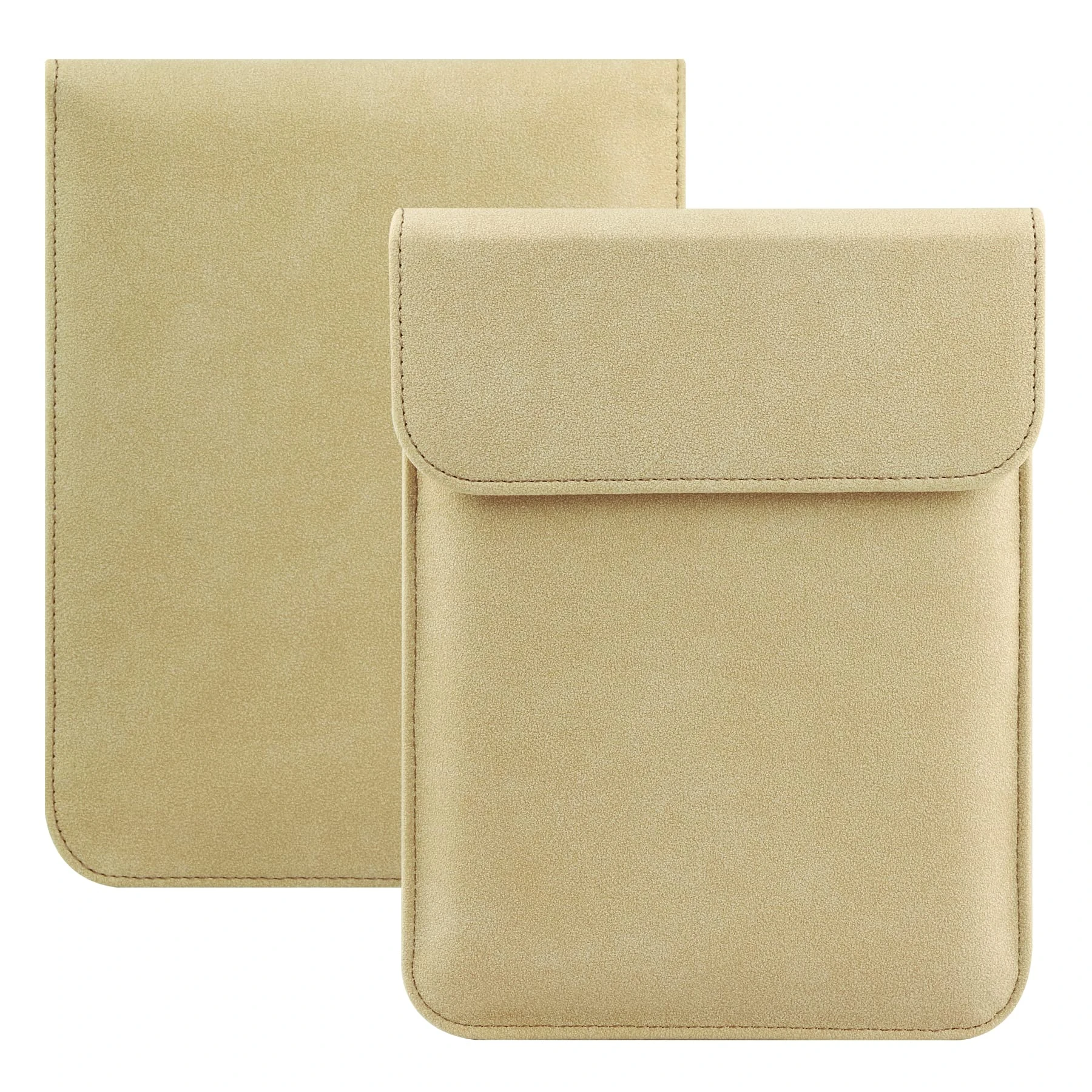 HoYiXi Sleeve Case for 6",6.8",7 Inch Kindle Paperwhite/Colorsoft/Signature Edition 2024-2012 Sleeve Bag Pouch Cover Case for 6 Inch - 6.8 Inch Kobo/Tolino/Pocketbook ebook Reader - Khaki