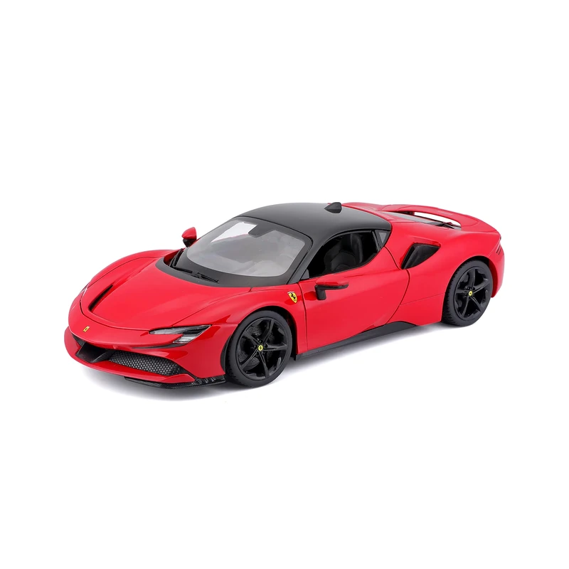 Bburago FERRARI RACE & PLAY SF90 STRADALE 1:24 Die-Cast Collectible Car