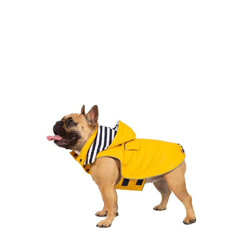 Trespaws Waterproof Dog Coat Packaway Pocket with Harness Access Seadog - Image 1