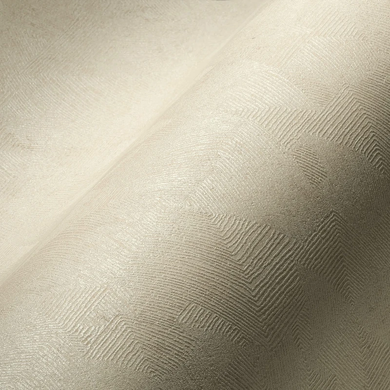 Livingwalls My Home My Spa 386981 Non-Woven Wallpaper Geometric Cream White Wallpaper White 10.05 x 0.53 m Made in Germany