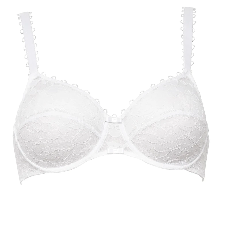 Maison Lejaby Women's Miss Top Bra, White, S