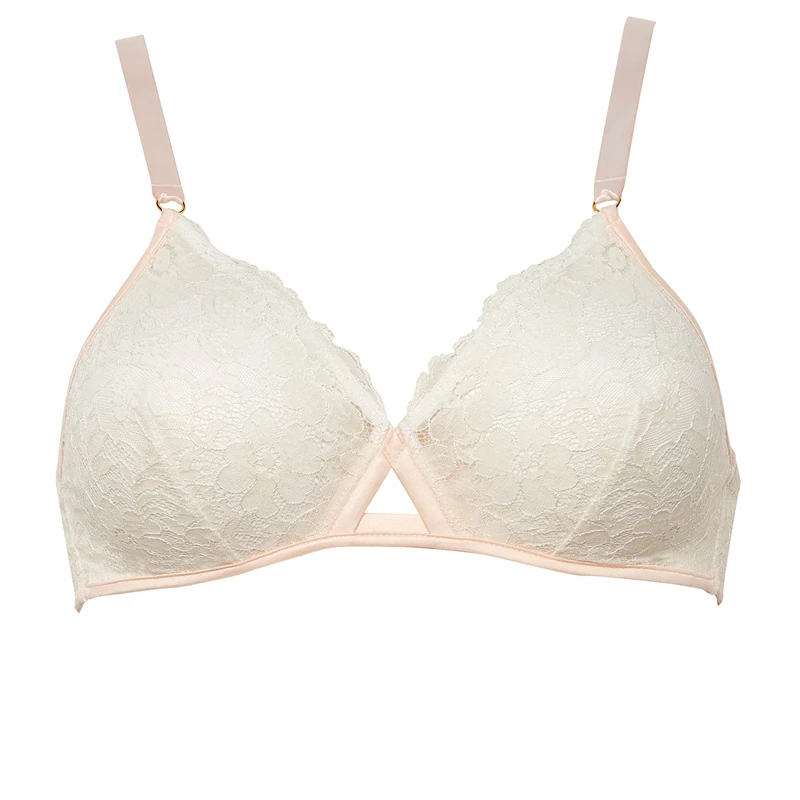 Maison Lejaby Women's Manufacture Bra, Beige Coquille, S