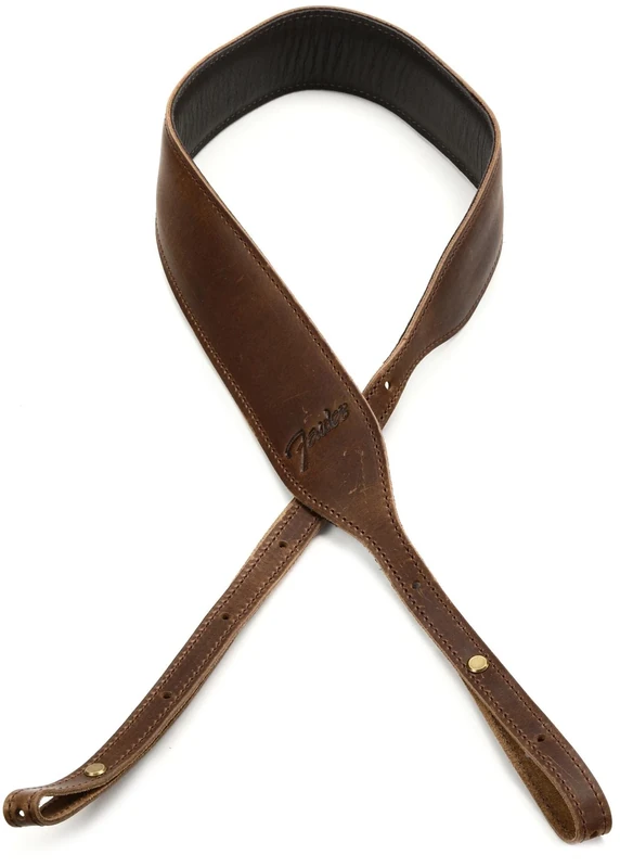 Fender Paramount Banjo LTHR Strap BRN, brown