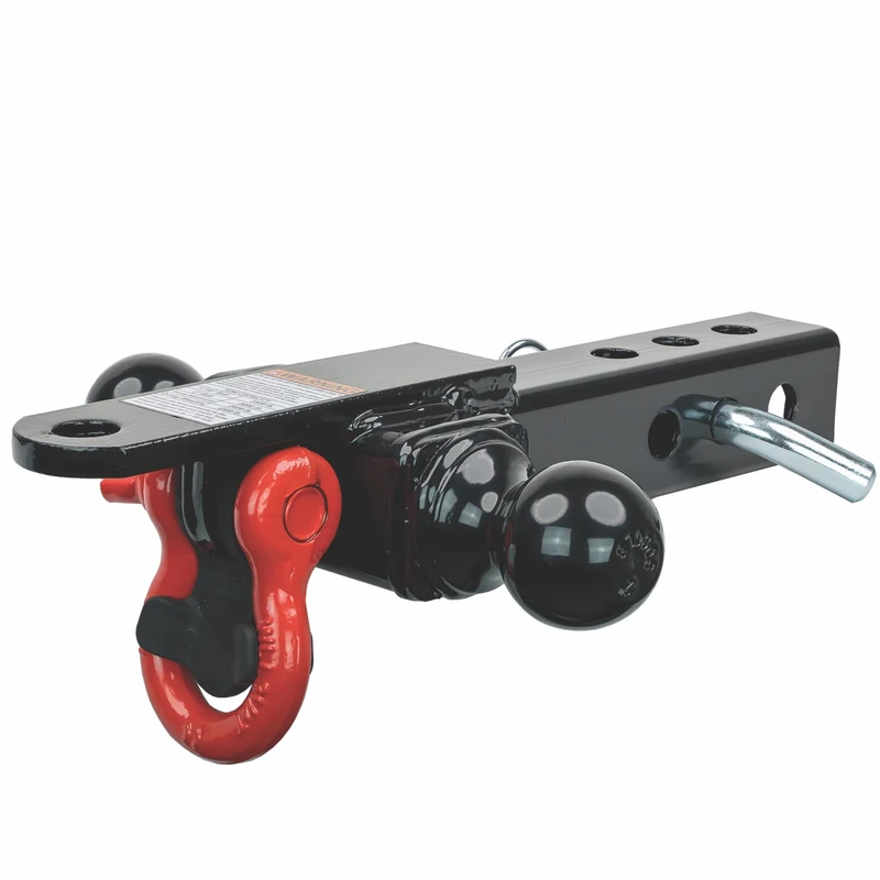 ATV/UTV Tek Elite 4-Way Hitch 1/7/8", 2" Ball mounts | Pin Pull | Towing Shackle - Image 1