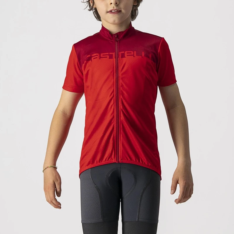 CASTELLI 4522072 NEO PROLOGO JERSEY Boy's Sweatshirt Black 6A