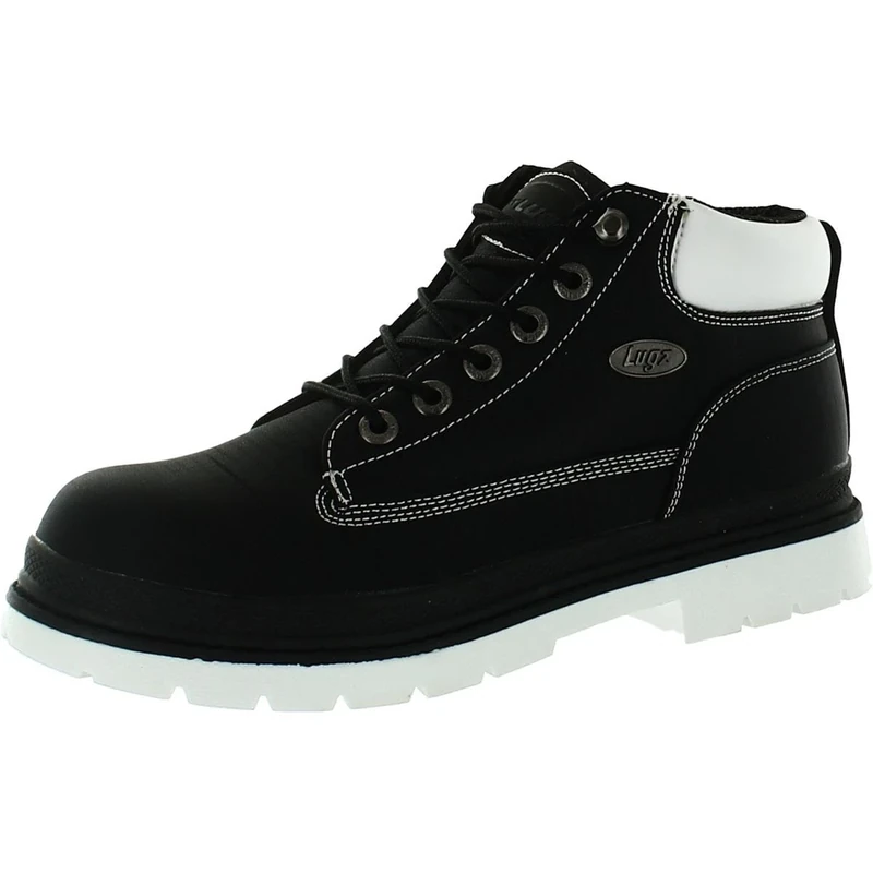 Lugz Men's Drifter Ripstop Fashion Boot, Black/White, 7.5 UK