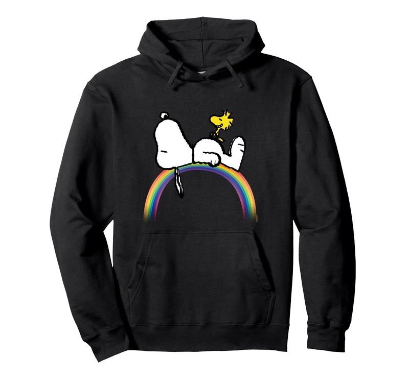 Peanuts - Snoopy Rainbow Pullover Hoodie