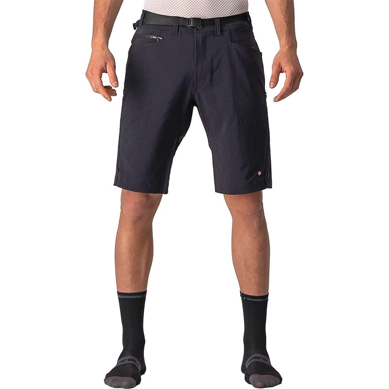 CASTELLI UNLTD Trail Baggy – Men’s MTB Shorts, Durable and Breathable, Perfect for Trail and Gravel Black