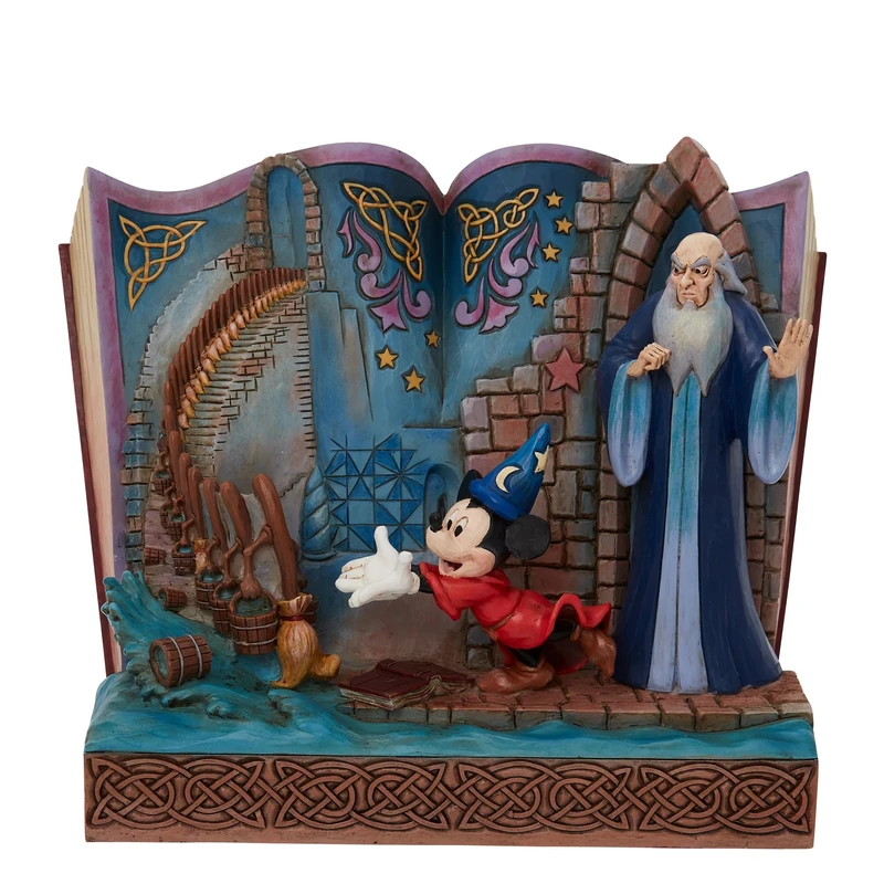 Enesco Jim Shore Sorcerer Mickey Story Book Figurine
