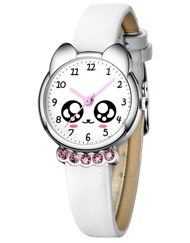 KDM Kids Waterproof 3D Cartoon Analogue Watch for Girls - Gift