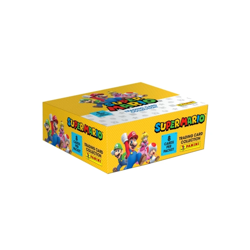 Panini Super Mario Trading Card Collection - 18 Packs Box