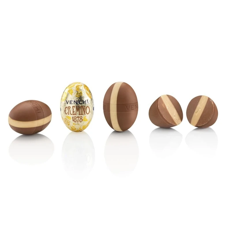 Venchi - Cremino 1878 Mini Chocolate Eggs, 1 kg - With Piedmont Hazelnuts - Gift Idea - Gluten Free