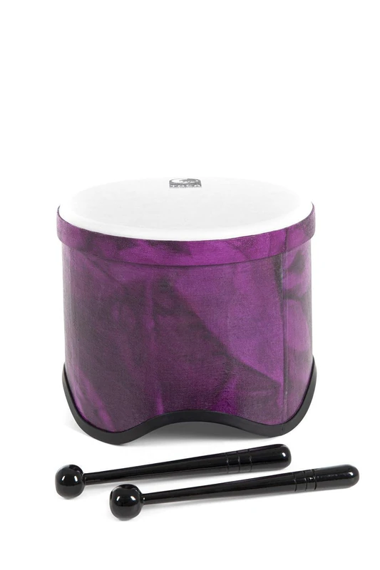TOCA World Percussion Freestyle 2 Tom Tom (optimal drum for drum circles, schools & kindergartens, made of robust synthetic material, diameter: 9.5", height: 8"), Woodstock Purple