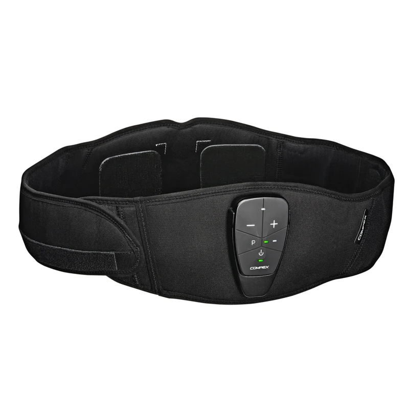 Compex Corebelt 1.0 – Ab and Lumbar Electro Stimulation Belt (EMS) - 2 programs to get a flatter, firmer stomach.