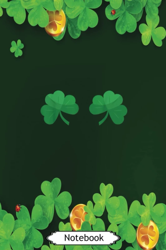 Shamrock Boobs St Patrick's Day: Simple Lined Blank Paper With 6x9 in, 110 Pages And Matte Finish, Use For Writing, Journal, Diary. Great Funny St ... For Girlfriend Or Boyfriend, Wife Or Husband