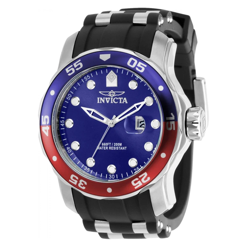 Invicta Men Analog Quartz Watch with Silicone Strap 39102