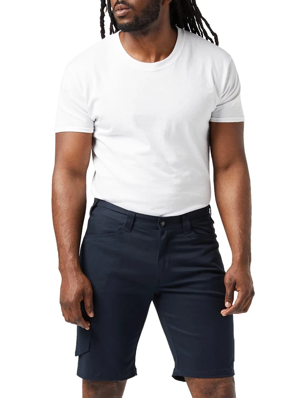 Dickies, Men's, Lead in Flex Short, Navy Blue, 34